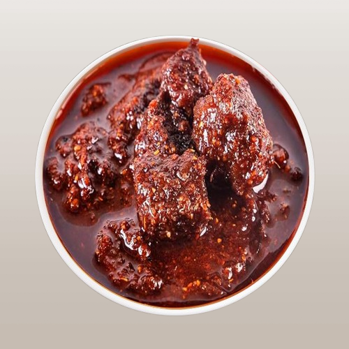 Mutton Boneless Pickel