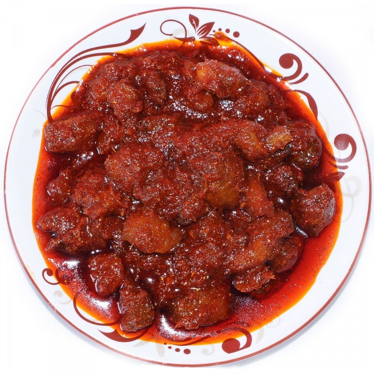 Mutton Boneless Pickel